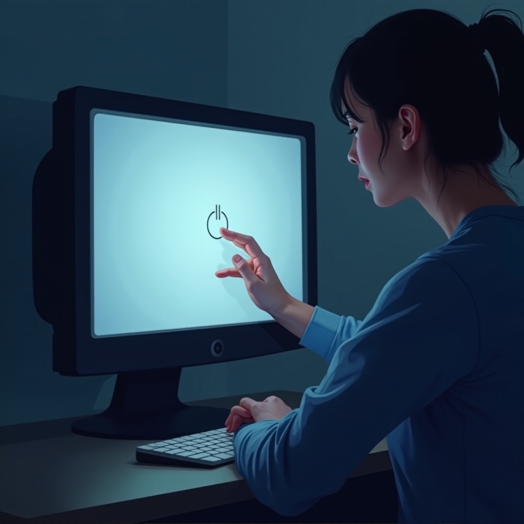 PC가 멈췄을 때 강제 종료하는 방법