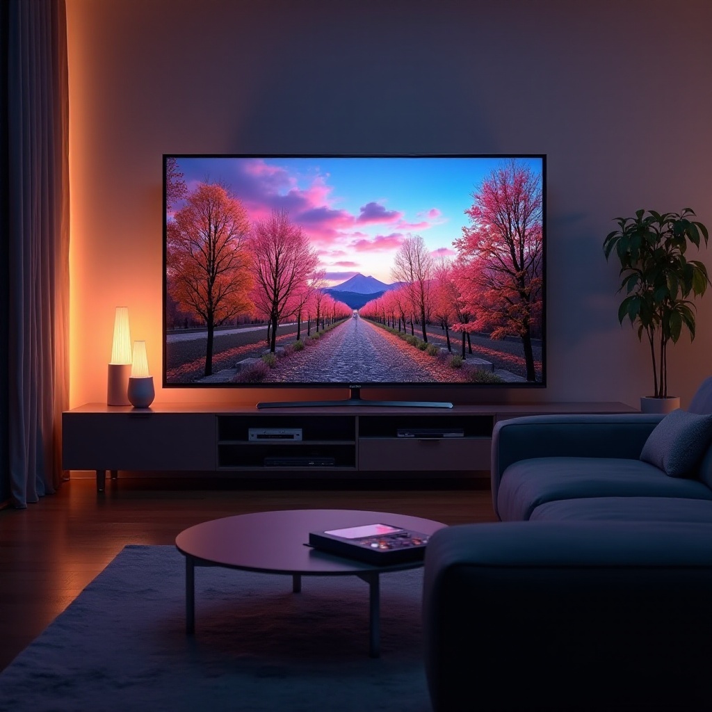 pengaturan gambar terbaik untuk TV
