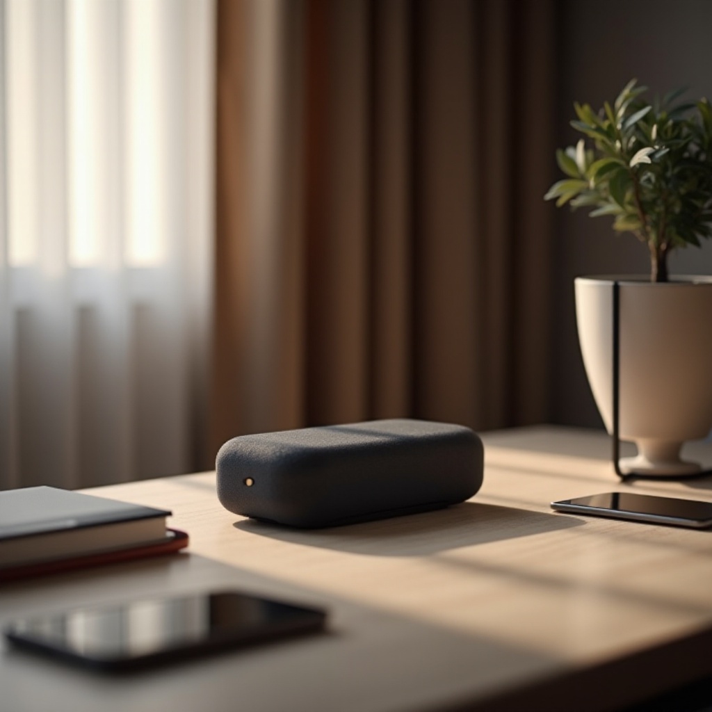 luxe slimme luidspreker met stijlvolle esthetiek