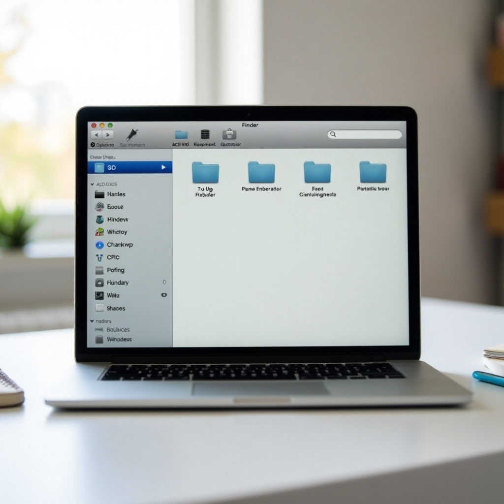 cara menggunakan folder bersama di MacBook