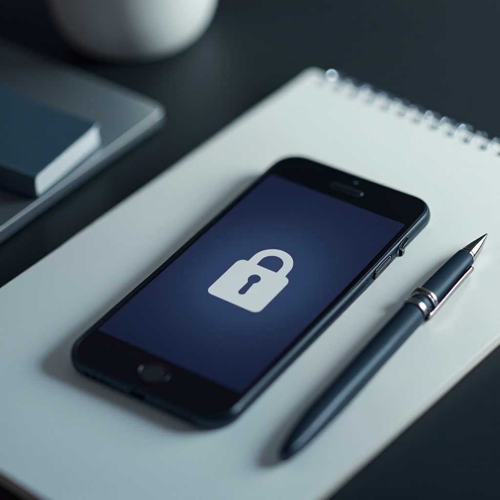 잠긴 휴대전화를 초기화하는 방법