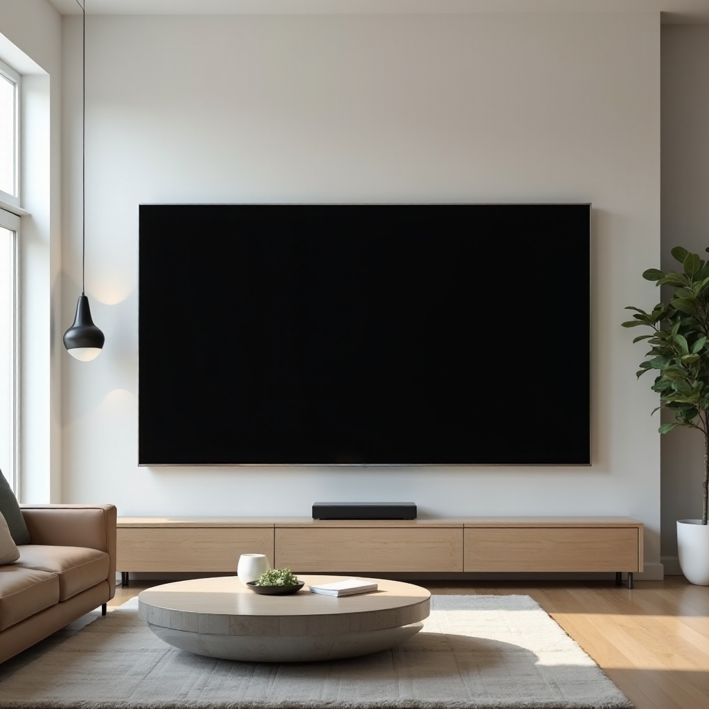 tv-scherm wordt even zwart en komt dan terug