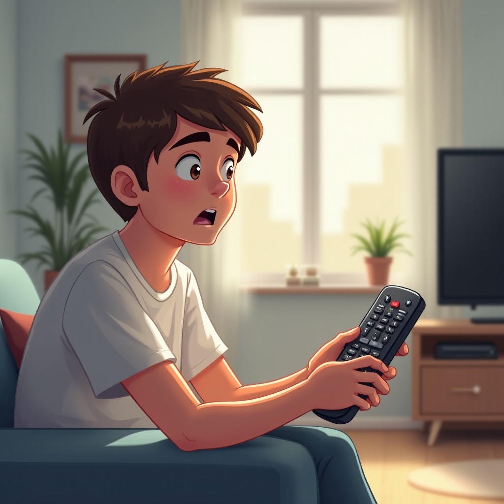 Samsung-televisio ei vastaa