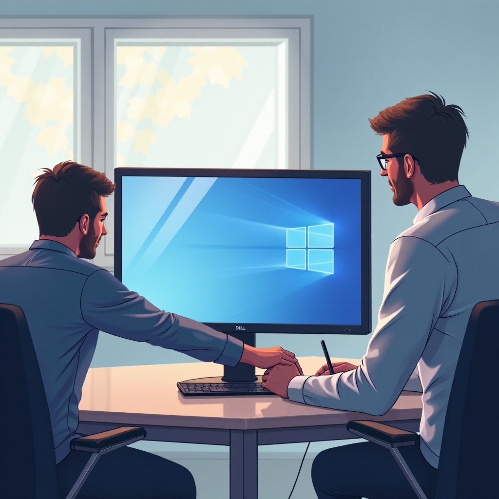 monitor dell menyala tetapi tidak ada tampilan