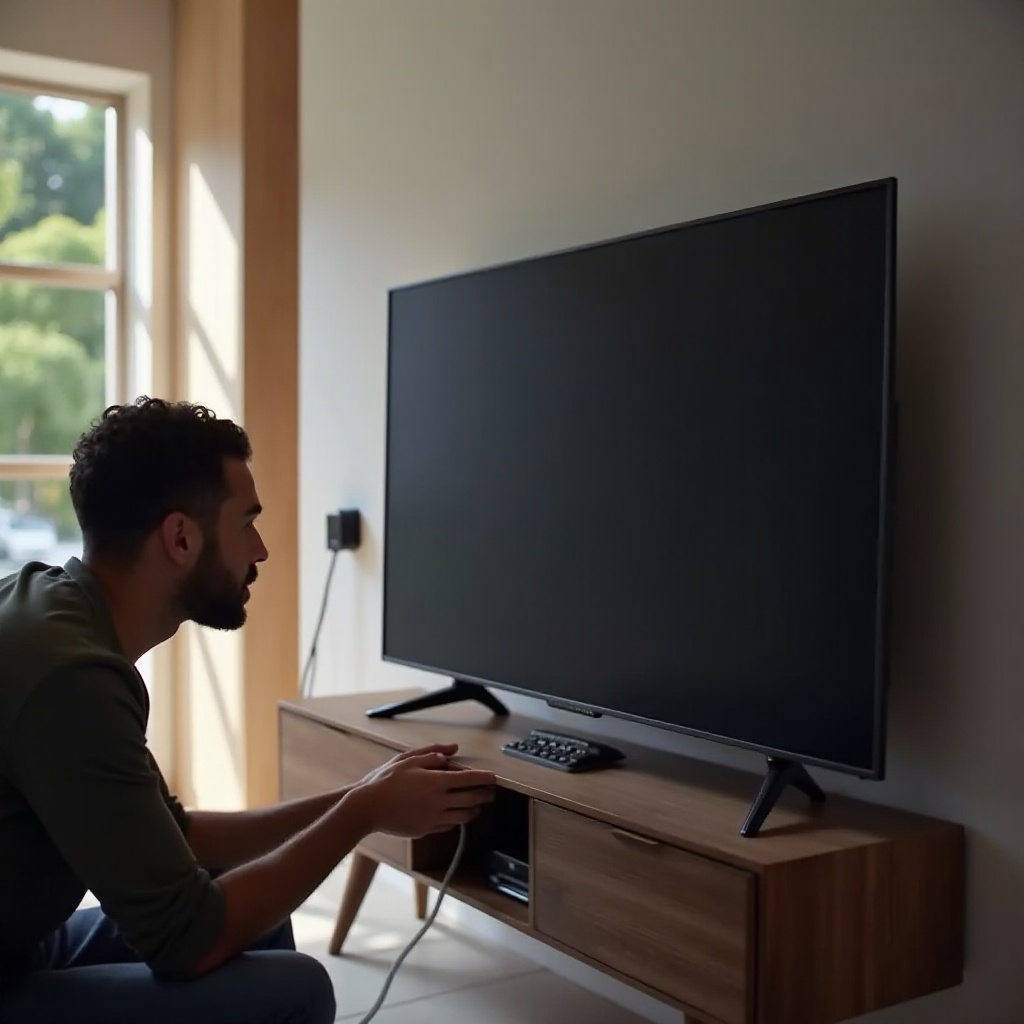 TV Samsung tidak merespons