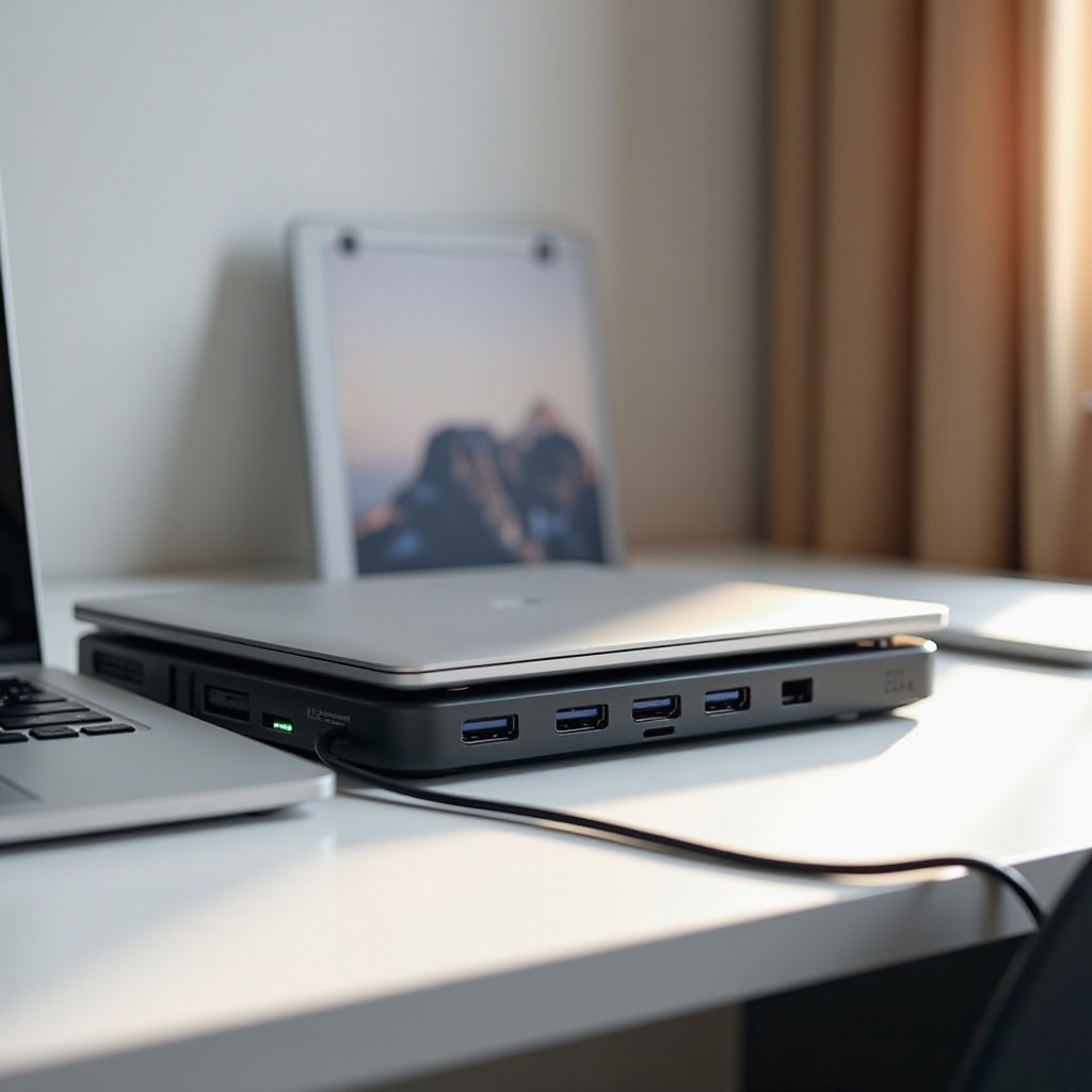 stacja dokująca dla dwóch laptopów