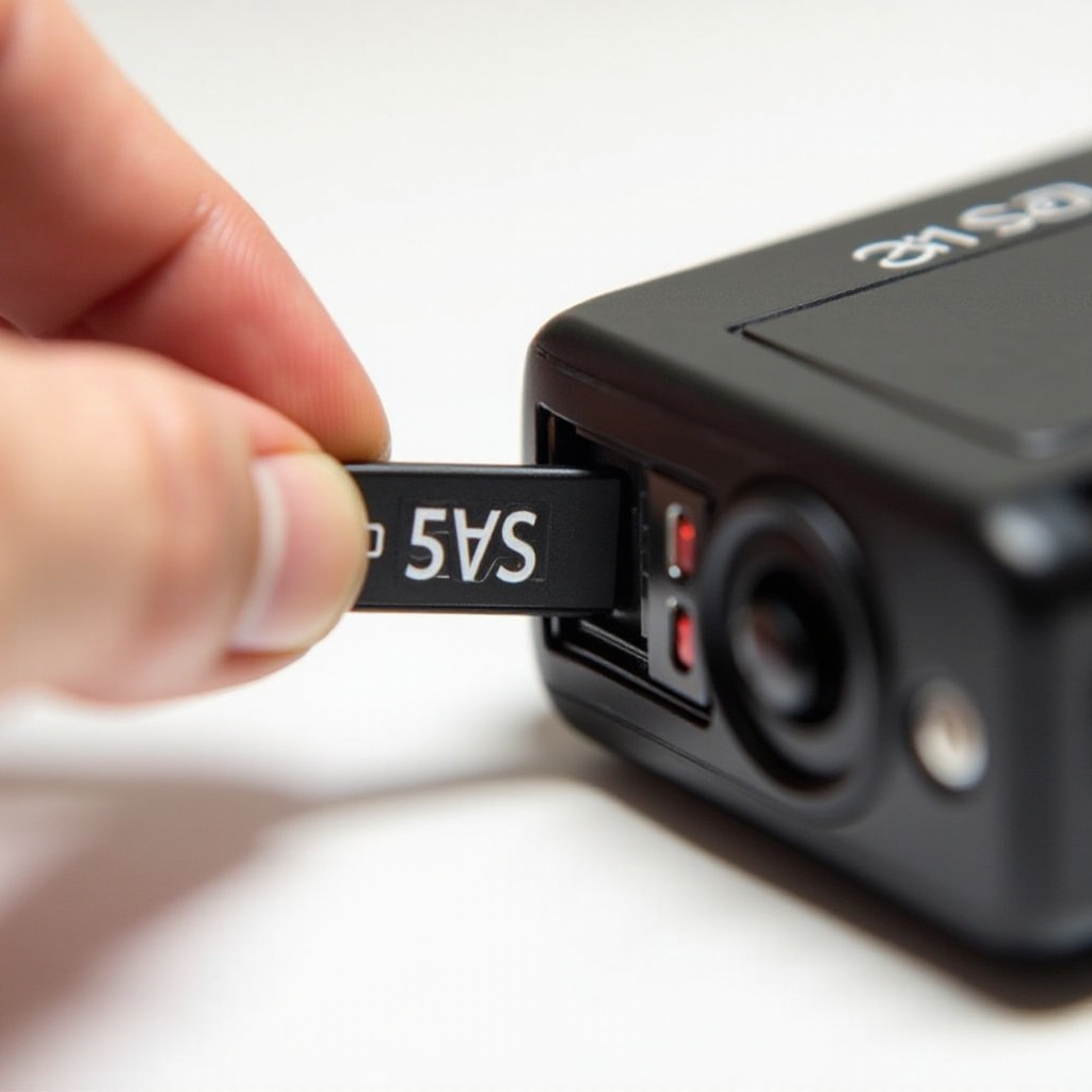 jak sformatować kartę SD dla kamery Sealth 4K