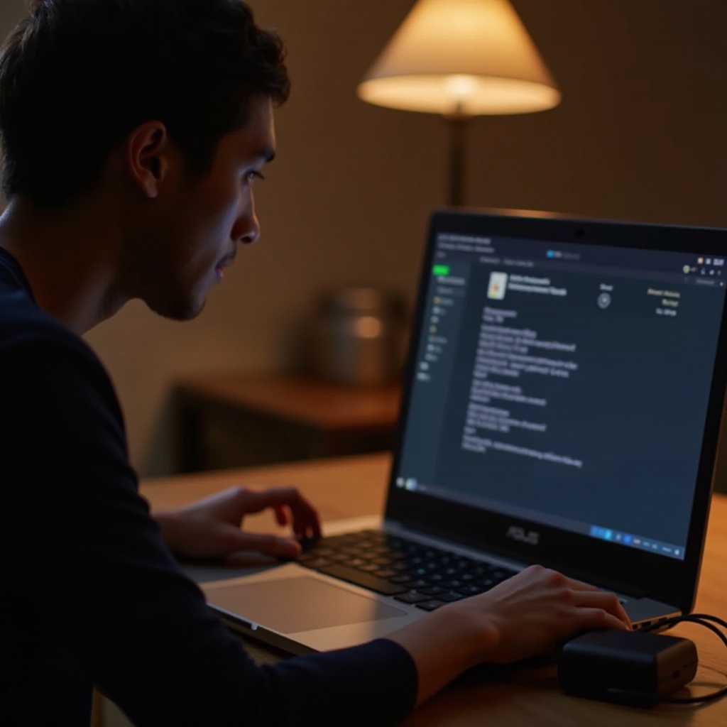 아수스 노트북이 충전되지 않음