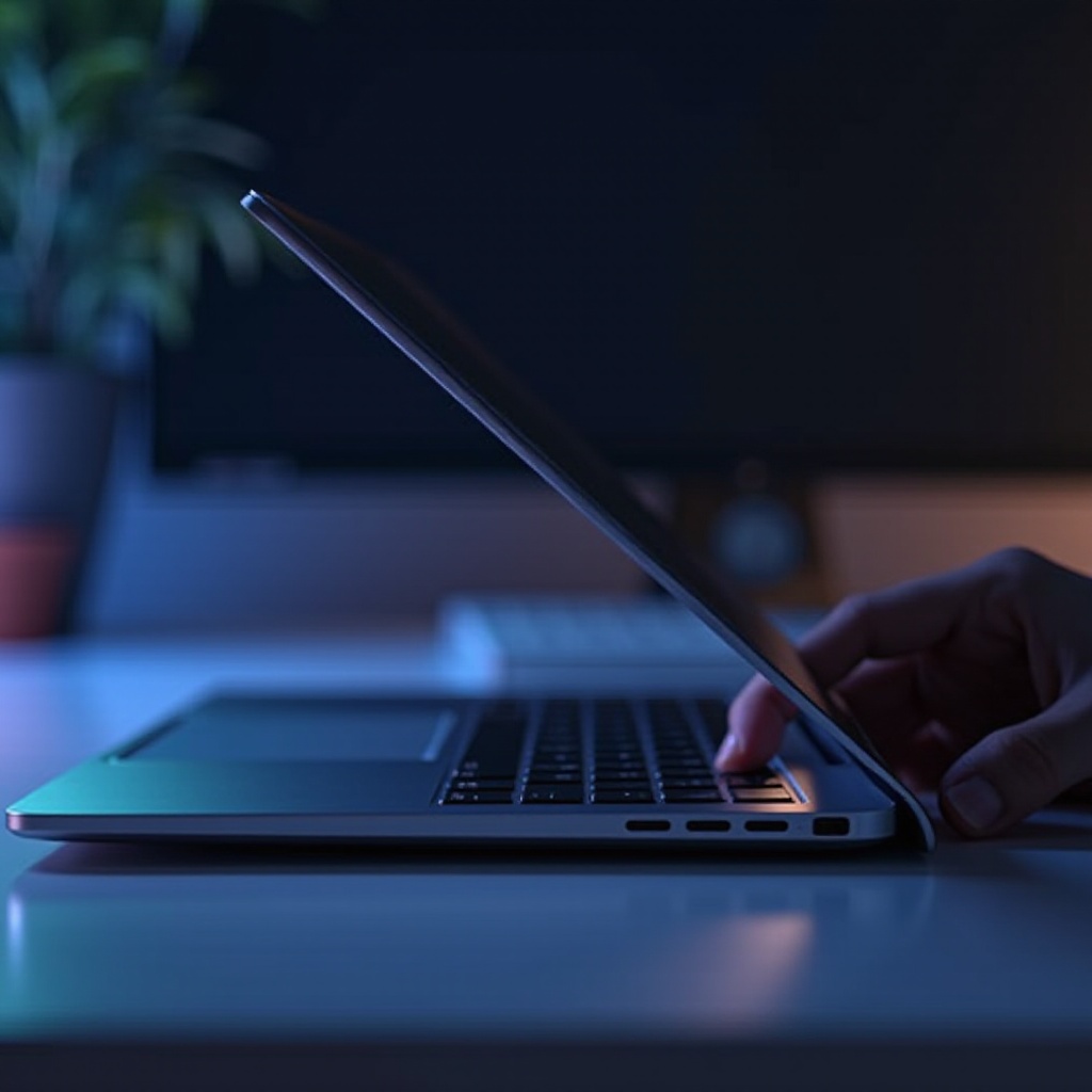 절전 모드로 전환하지 않고 노트북 닫기