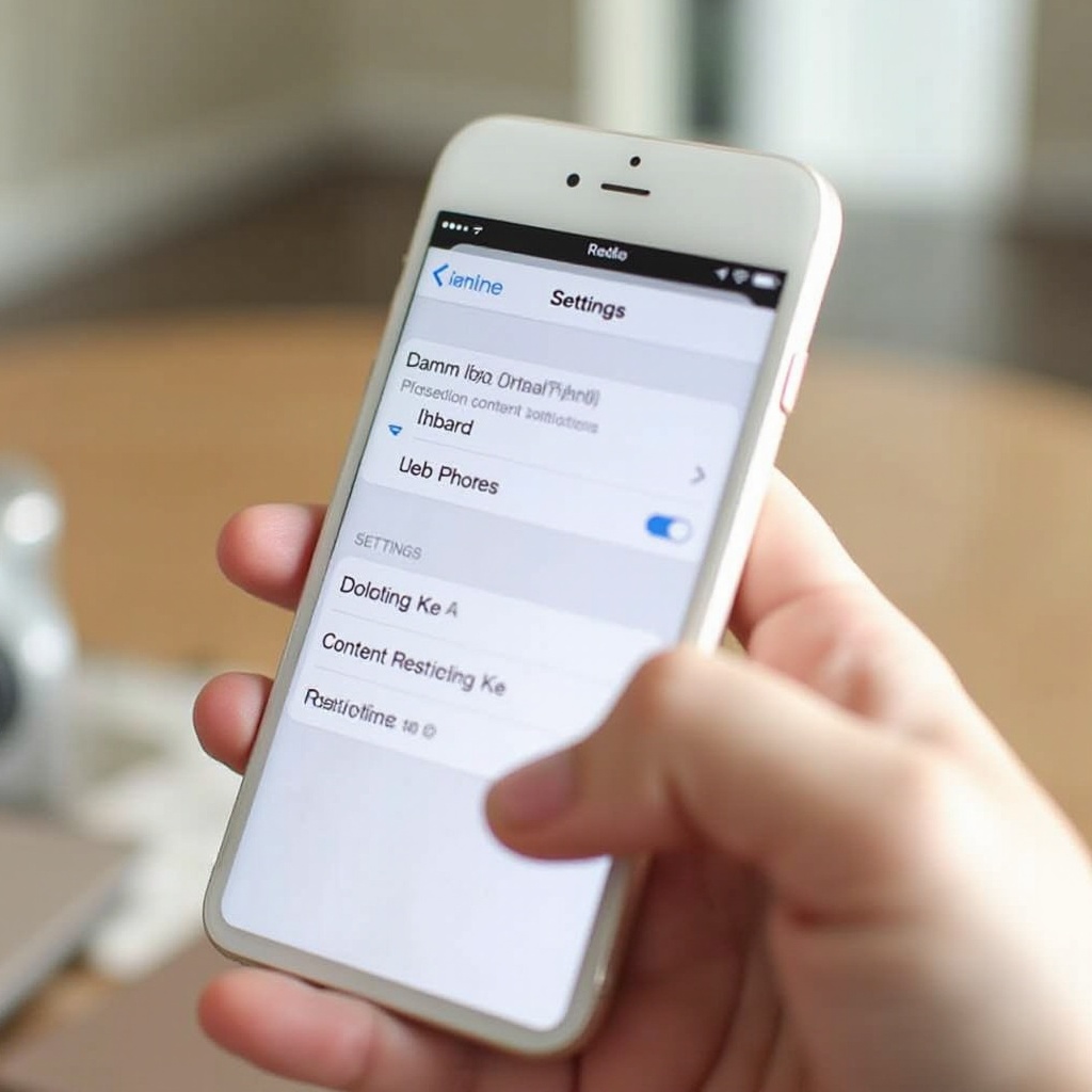 how to block websites safari iphone