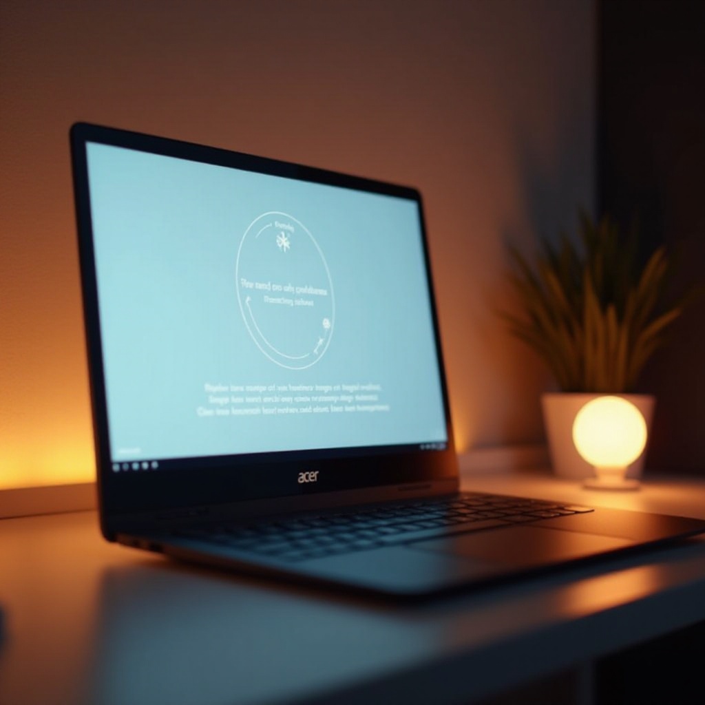 jak zrestartować laptopa Acer