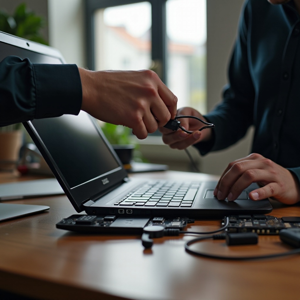laptop van Asus laadt niet op