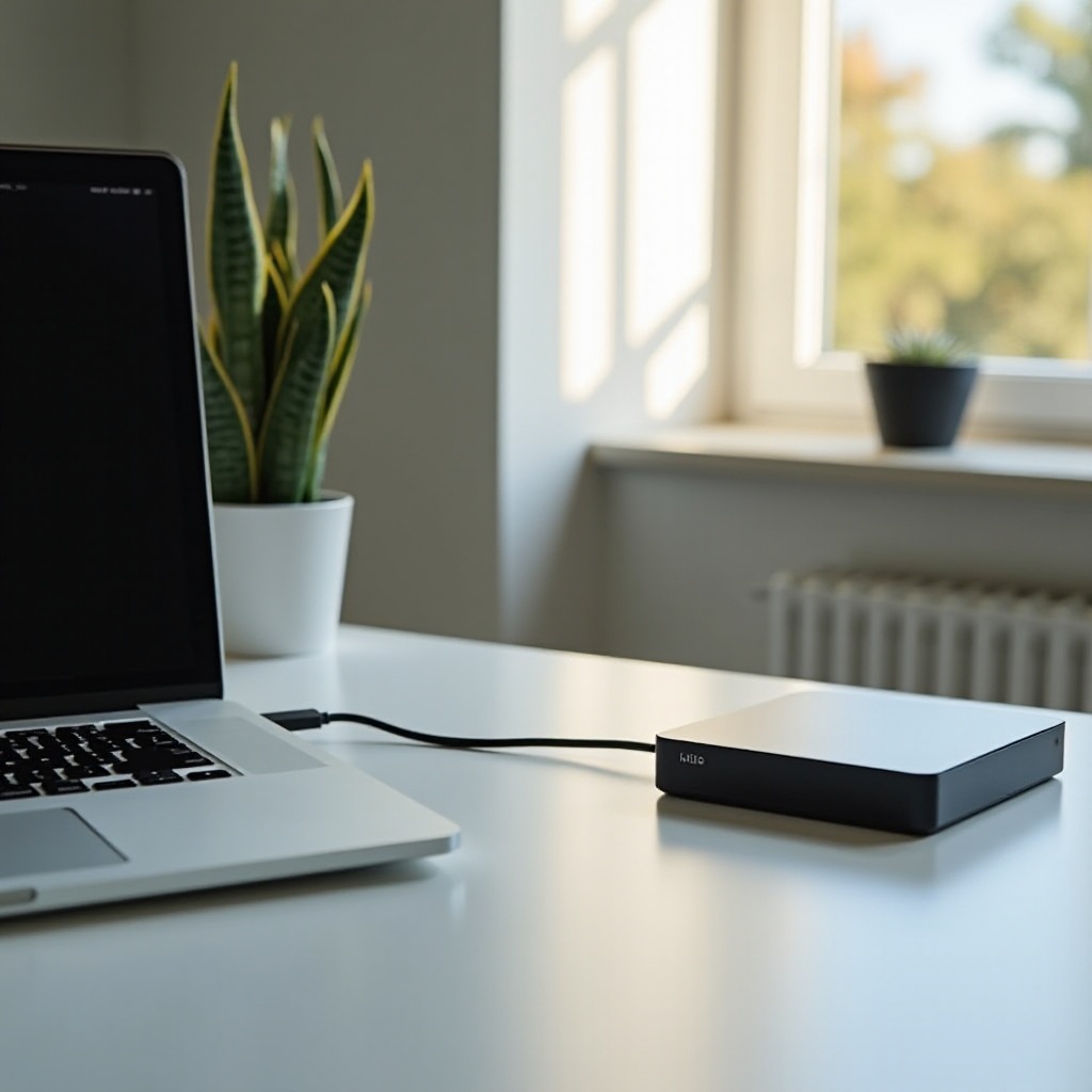 배터리 전원으로 Mac을 백업해야 하나요