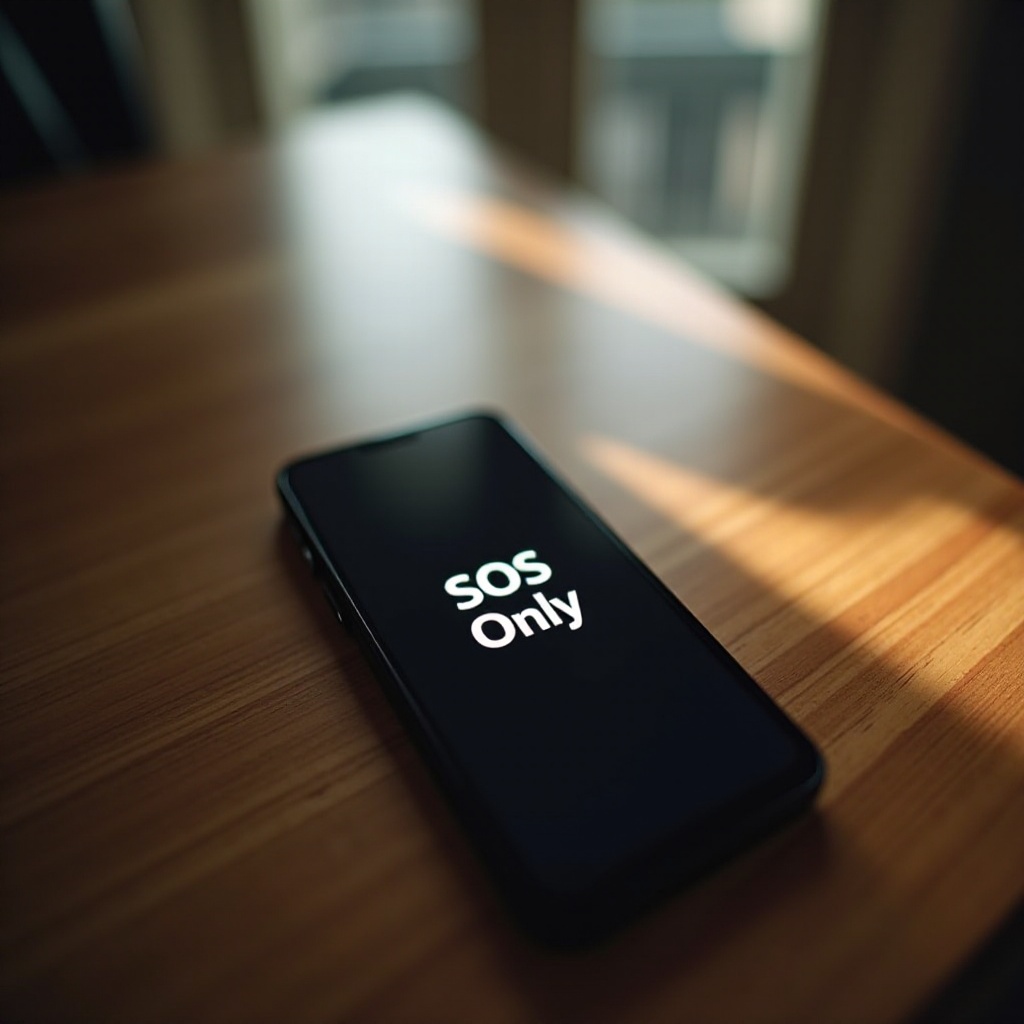 なぜ電話はSOSのみ