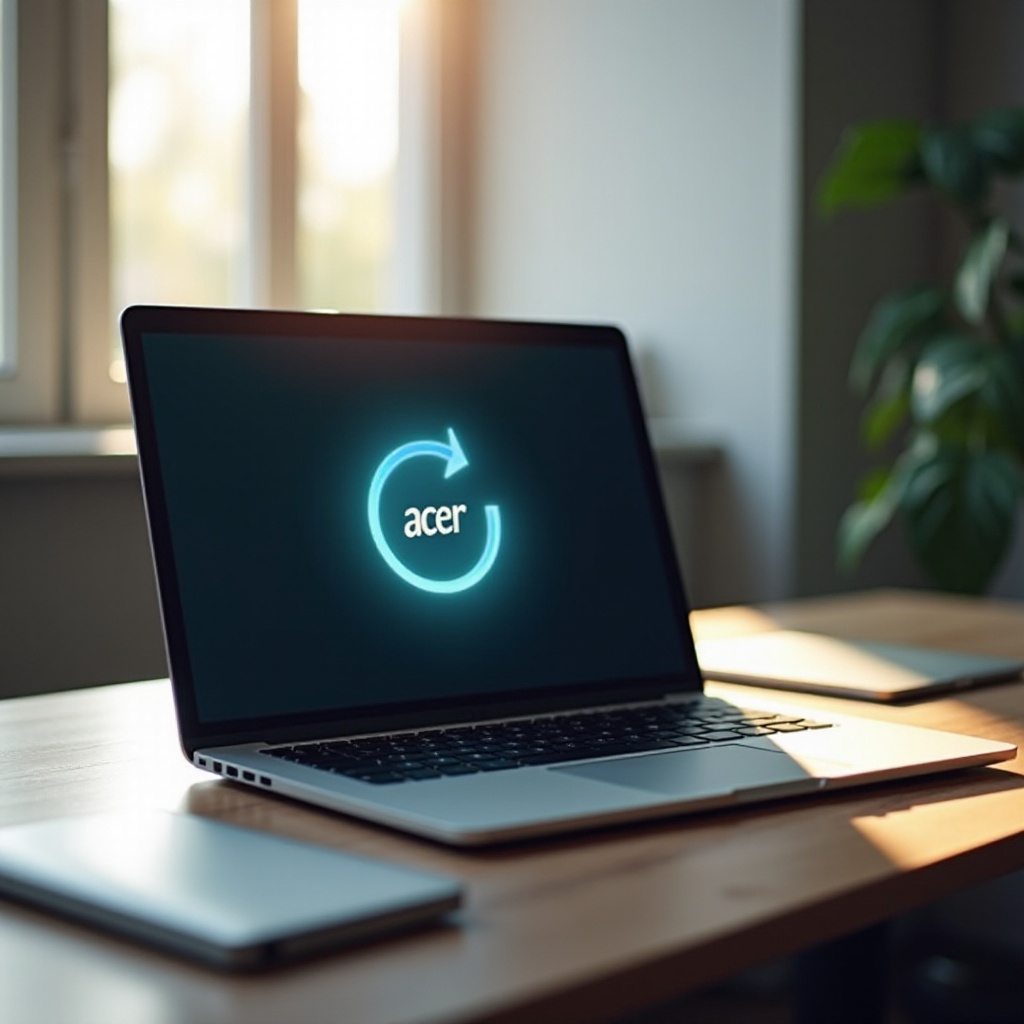 how do you restart an acer laptop