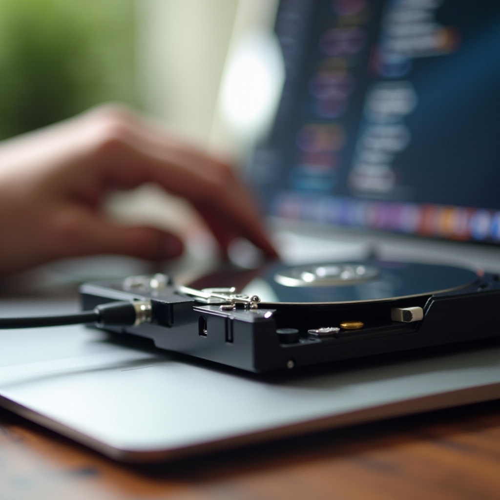 jaoittaa ulkoinen kiintolevy Macilla