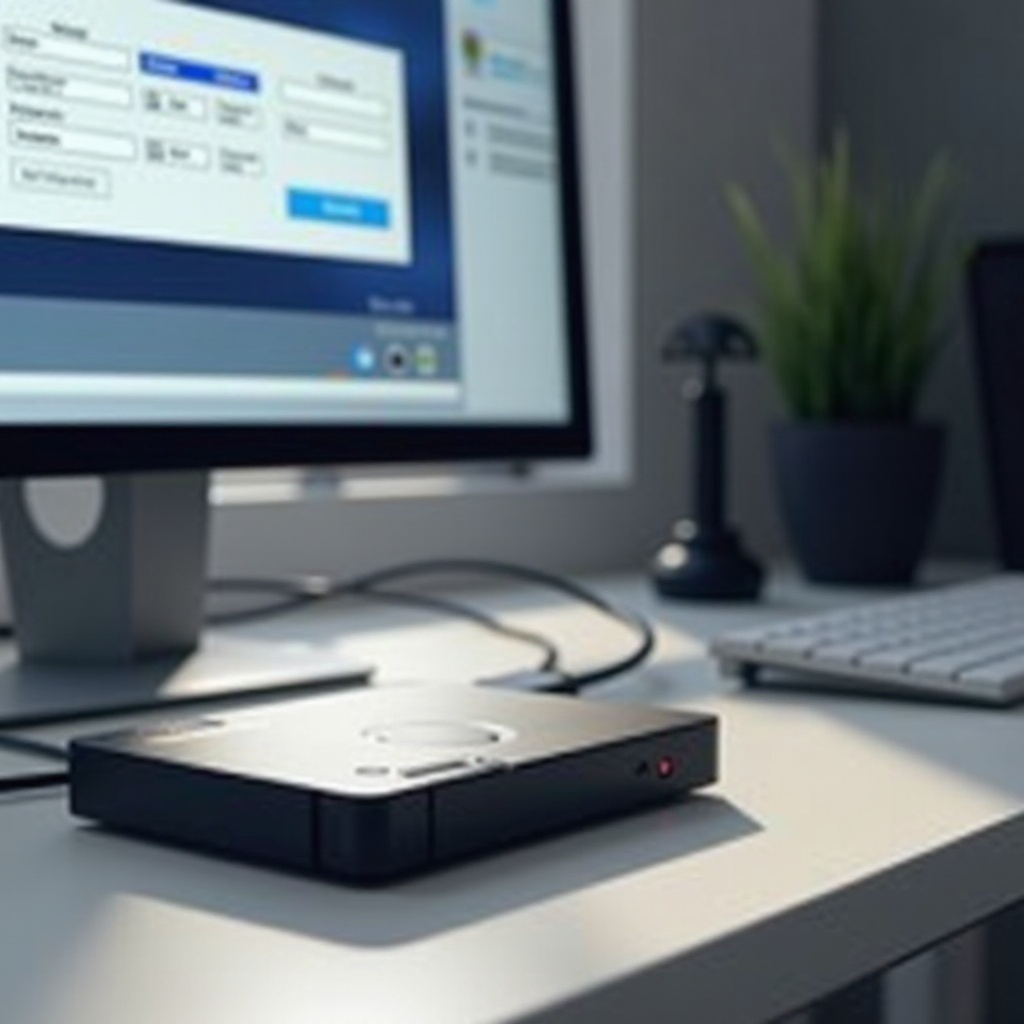 hoe externe harde schijf te partitioneren