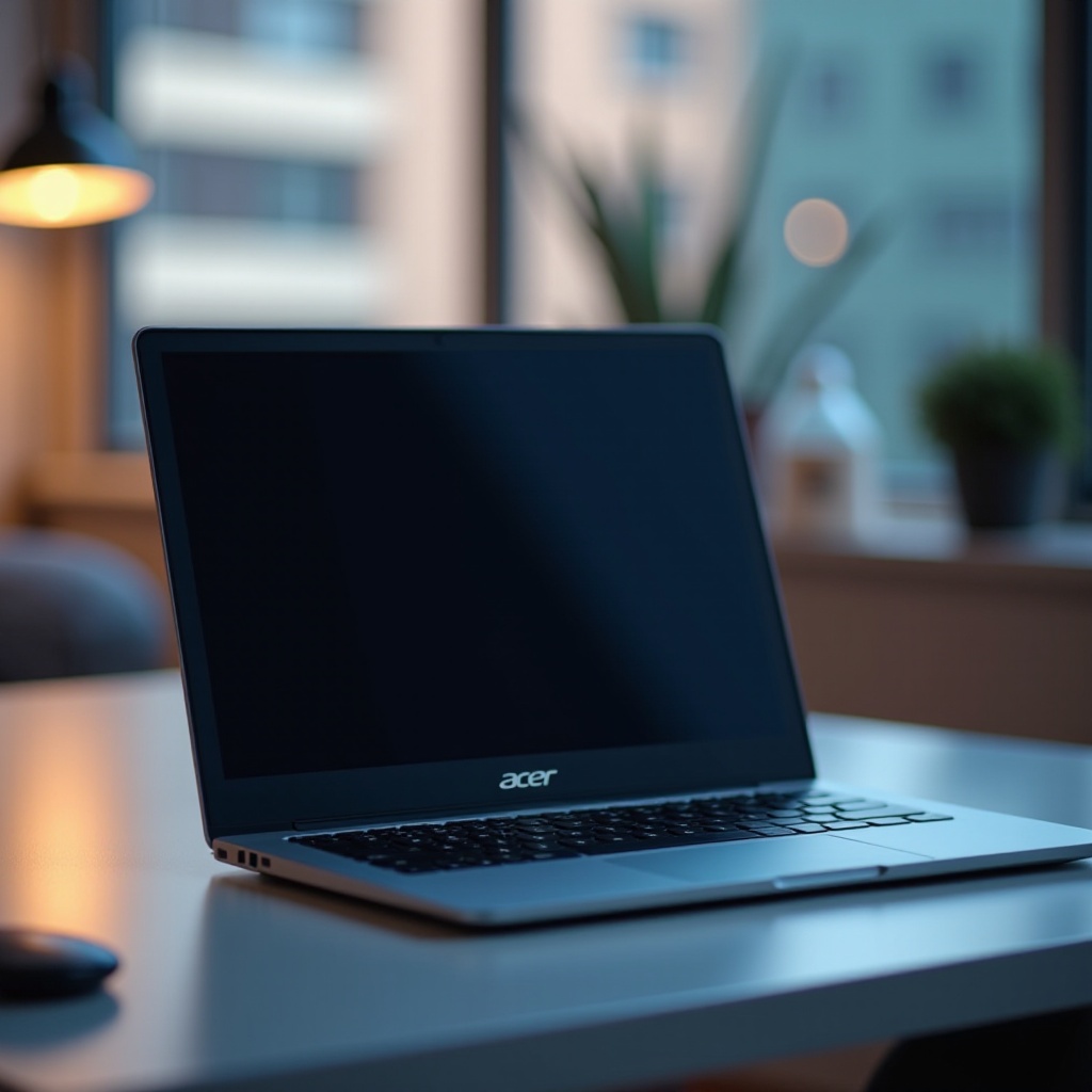hoe herstart je een Acer laptop