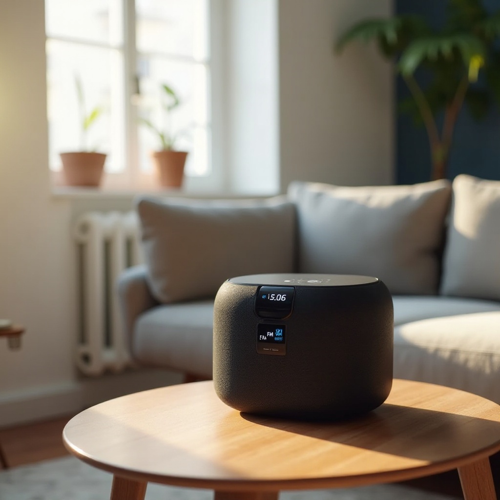 FM-virittimellä varustettu bluetooth-kaiutin