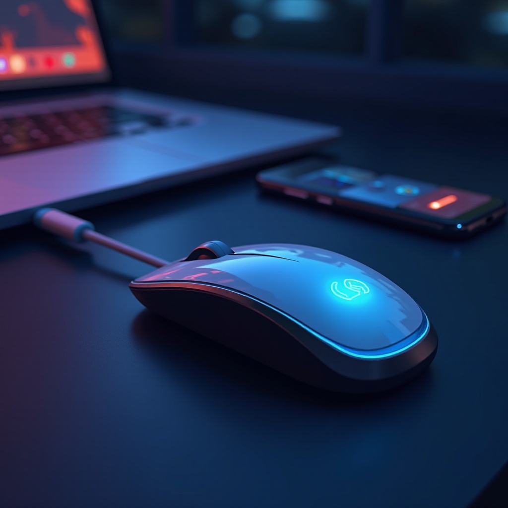 วิธีเชื่อมต่อเมาส์กับโทรศัพท์