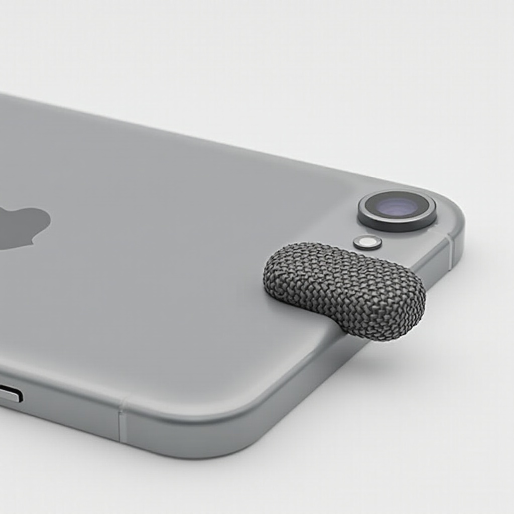 iPhoneのマイクがこもっている