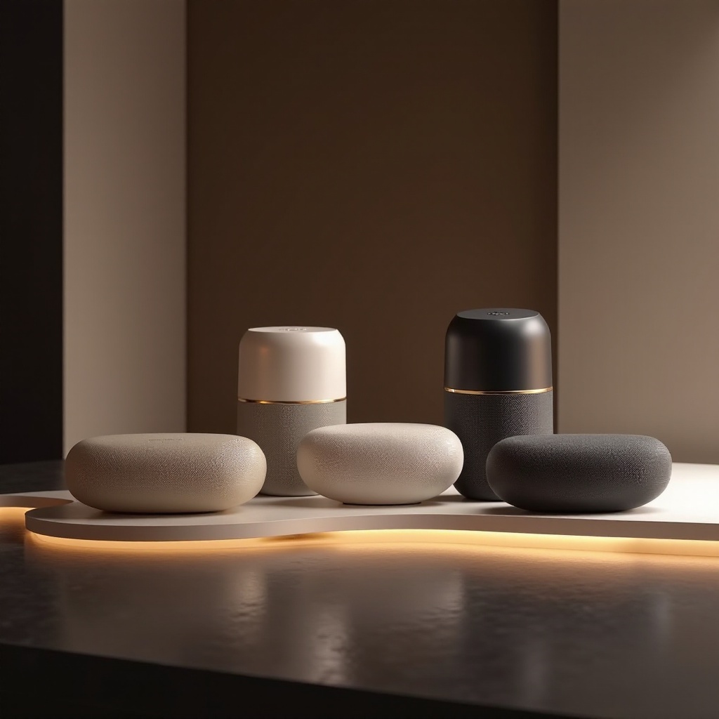 luksusowy inteligentny głośnik o eleganckiej estetyce
