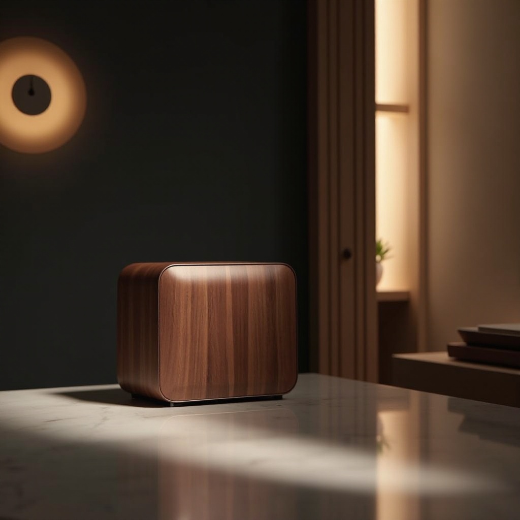 세련된 미학을 가진 고급 스마트 스피커