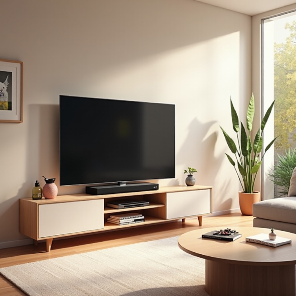 ทีวีพร้อมซาวด์บาร์ในตัว