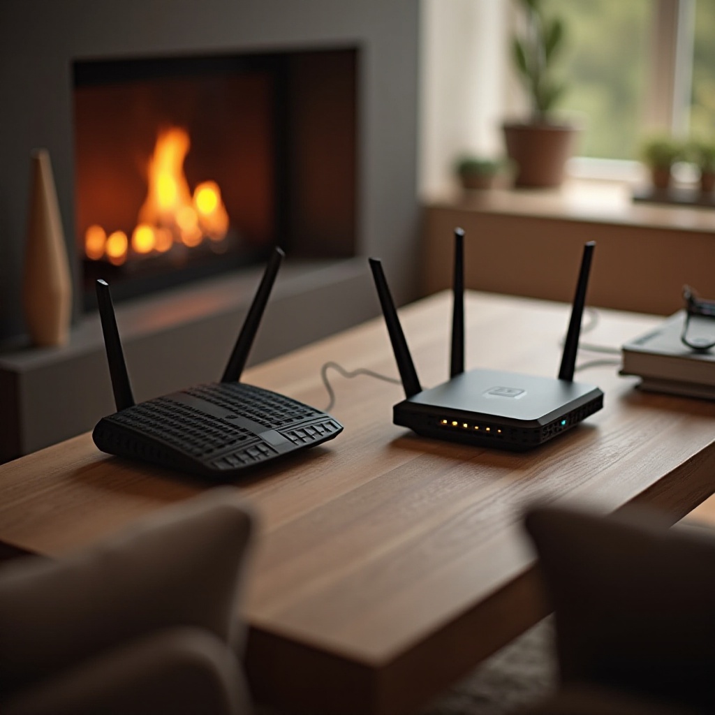 nirkabel router ke router