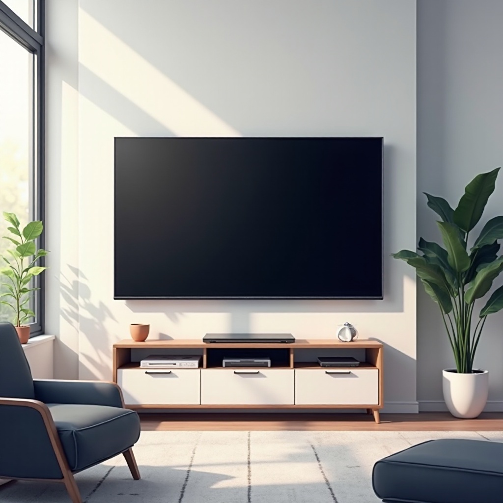 テレビの黒い画面の修理