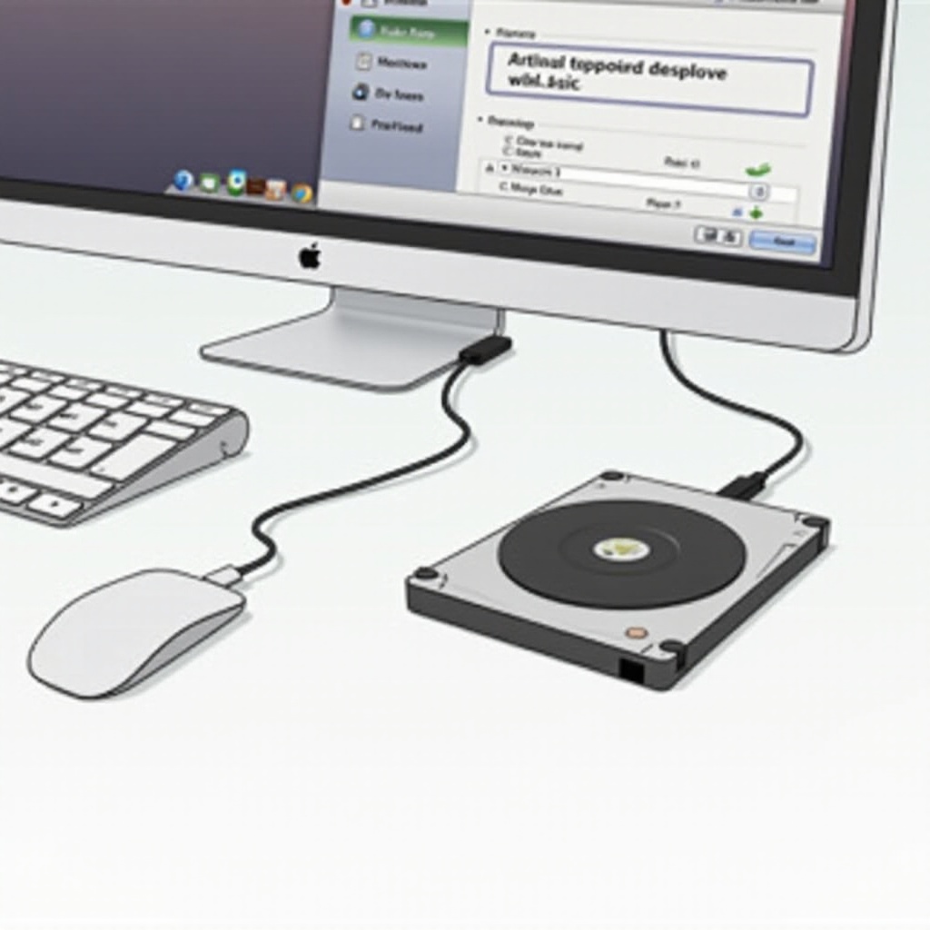 partitie externe harde schijf Mac