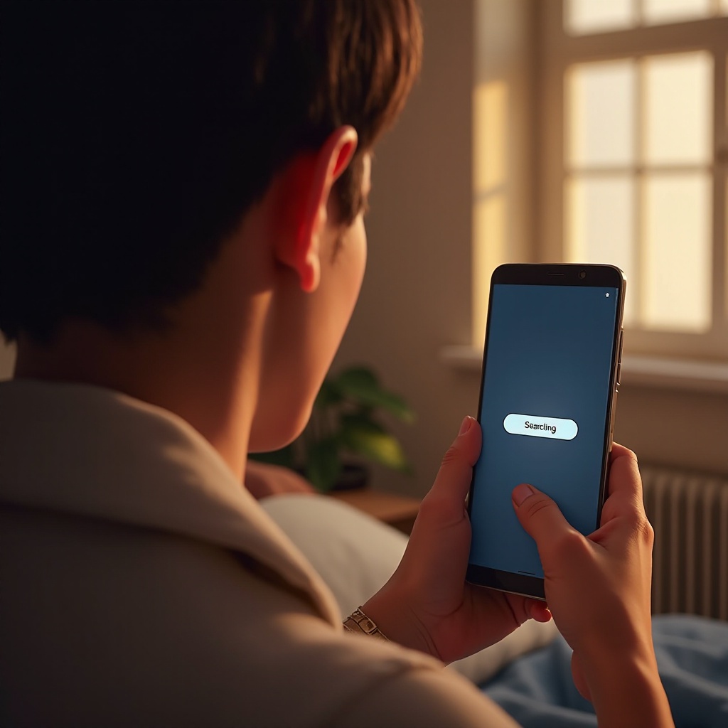 offline tilassa Samsung-puhelimen löytäminen