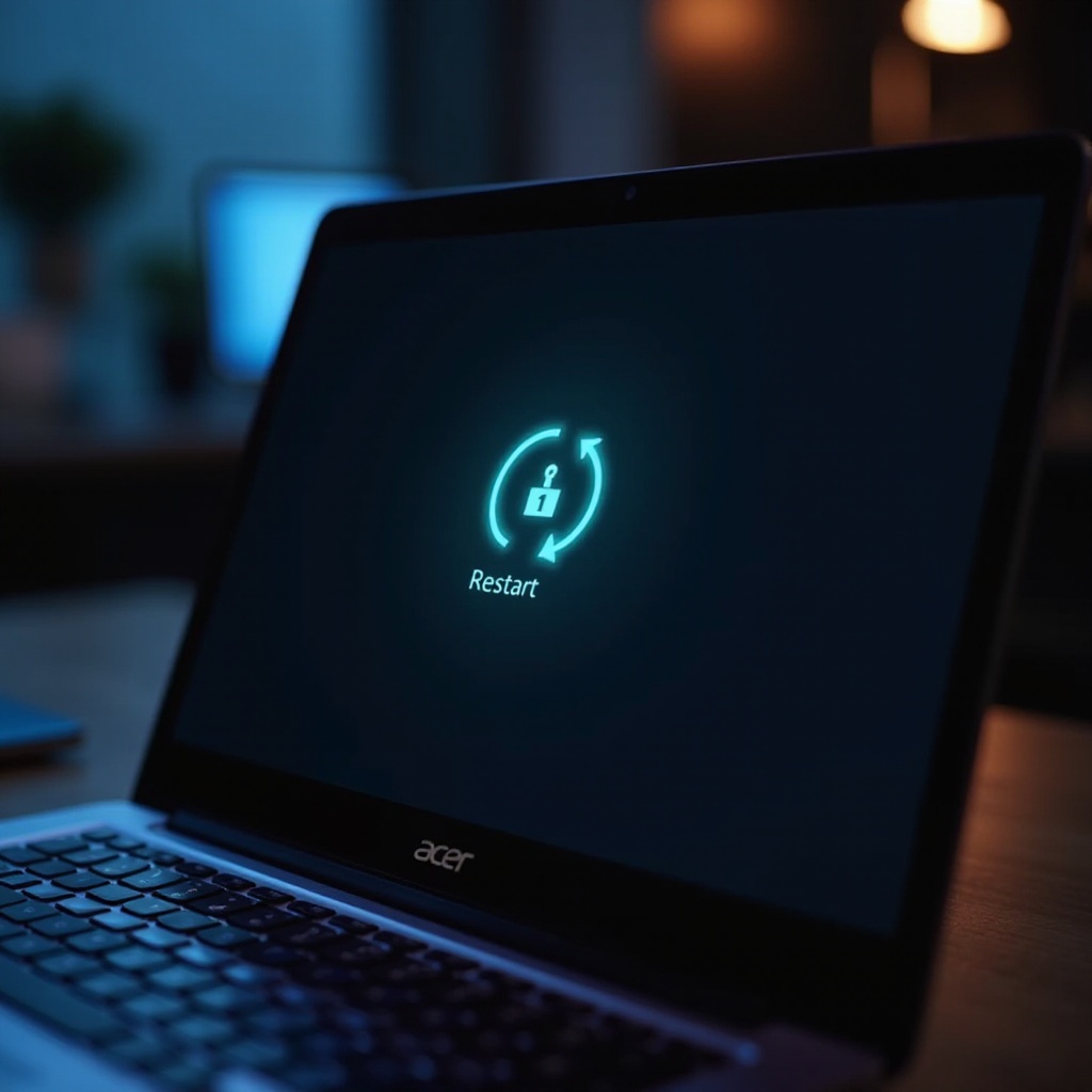 Acer 노트북을 재시작하려면 어떻게 해야 합니까
