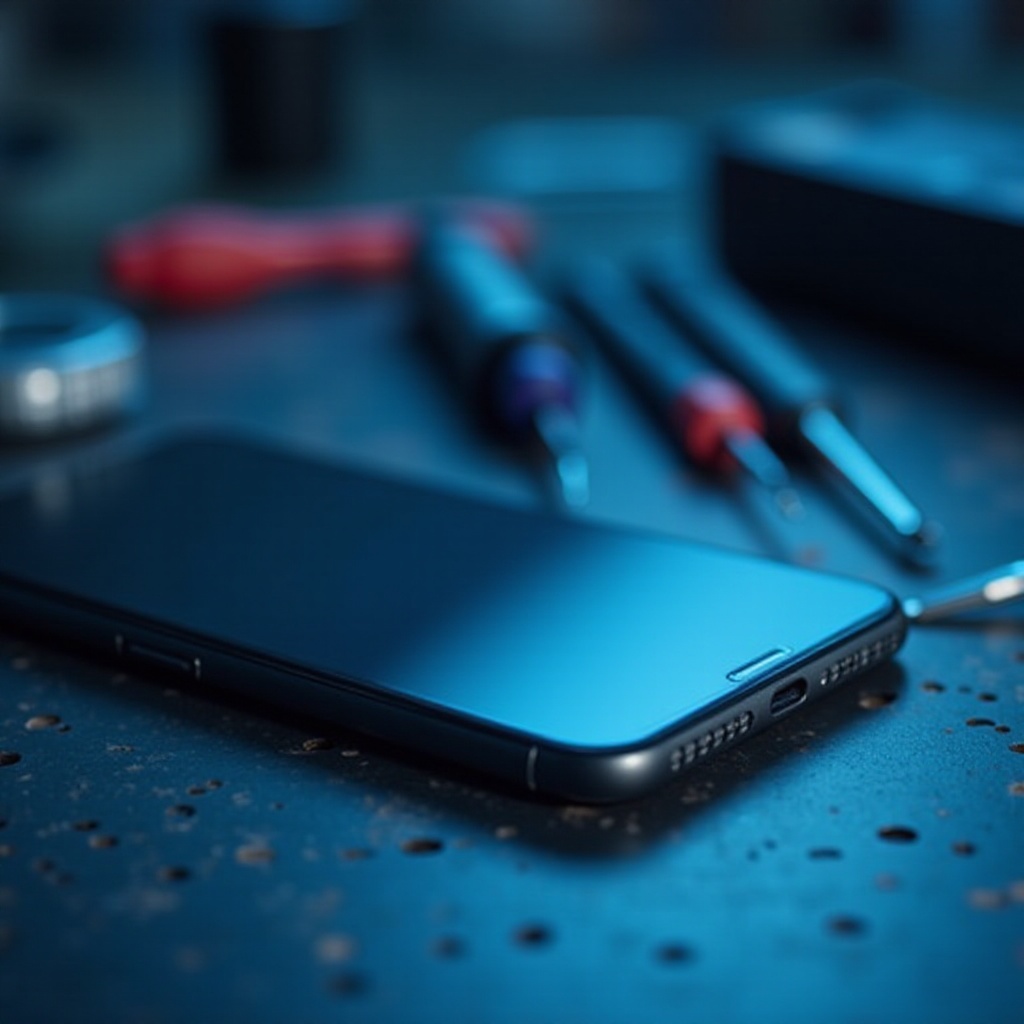 my phone is not switching on even after charging